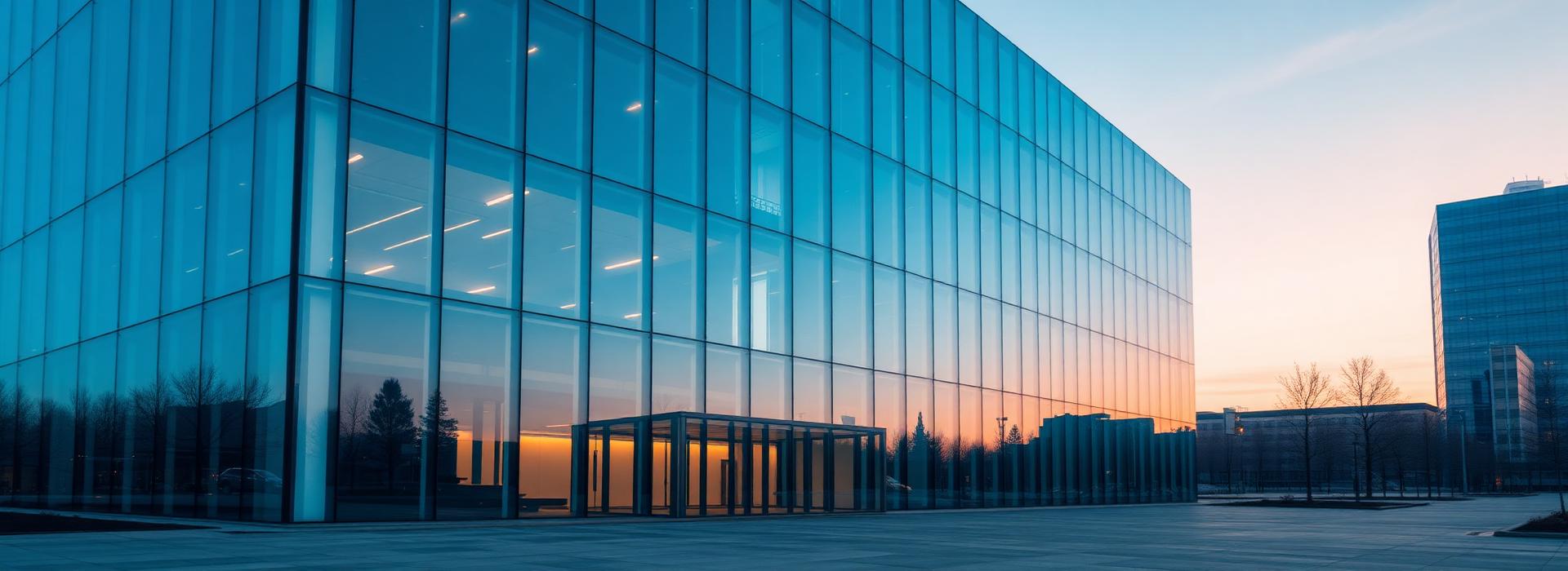 Edifício corporativo moderno