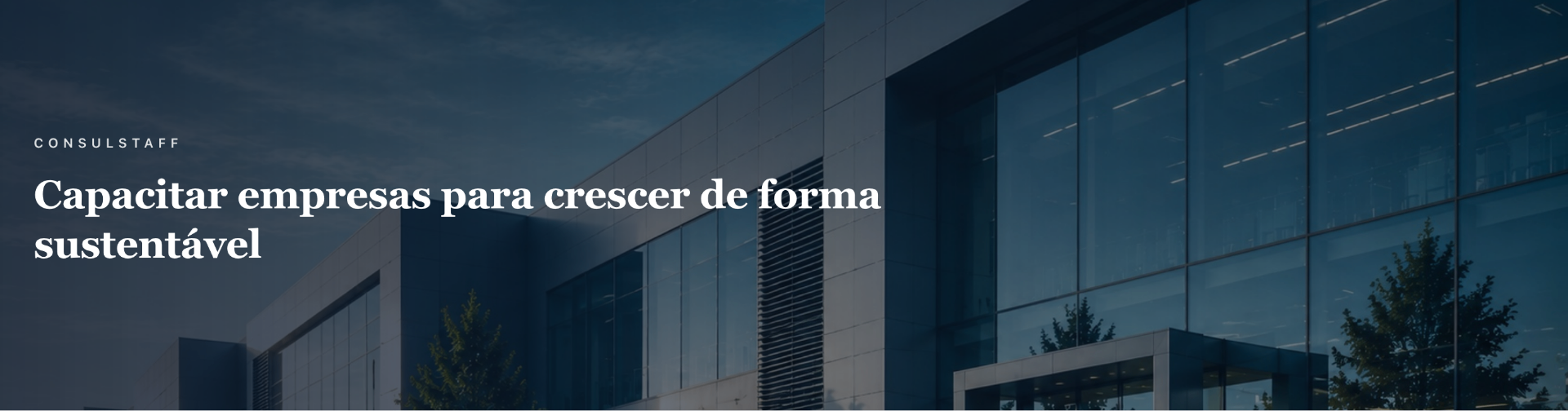 Edifício corporativo moderno Consulstaff