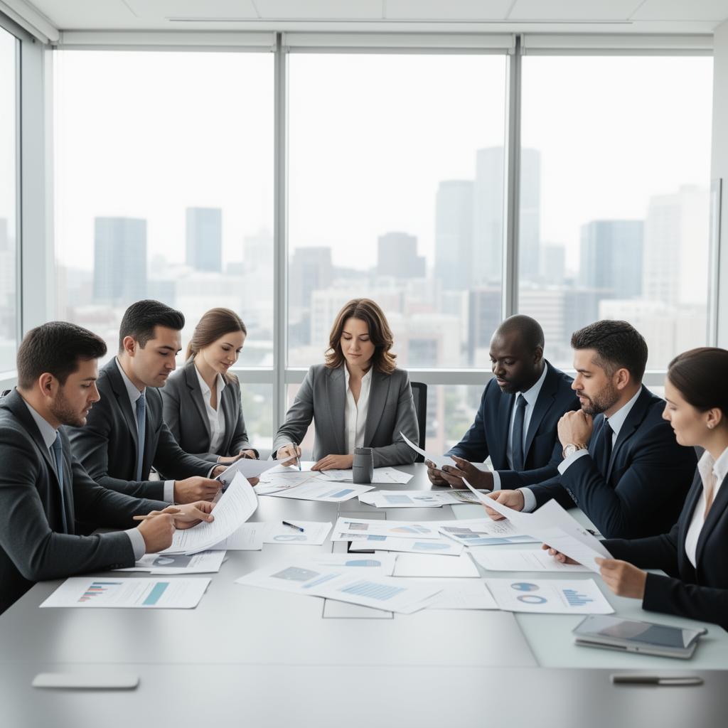 Equipa Consulstaff em reunião